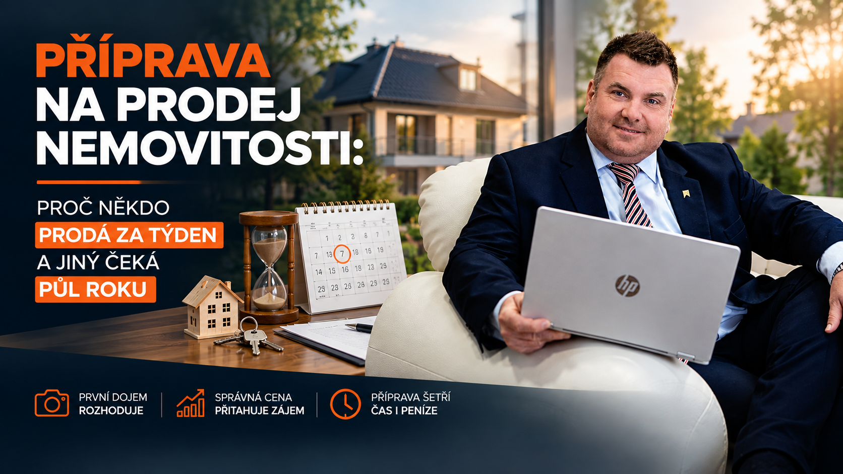 Příprava na prodej nemovitosti: proč někdo prodá za týden a jiný čeká půl roku